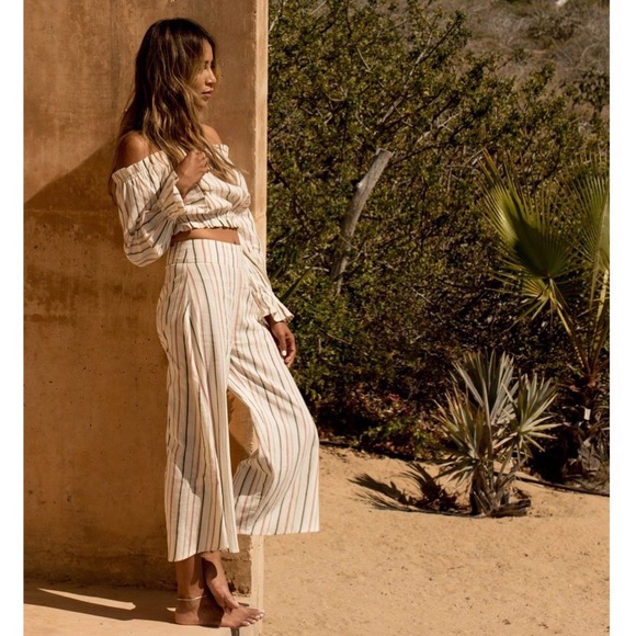 Billabong Pants - Billabong x Sincerely Jules Wide Leg Pants